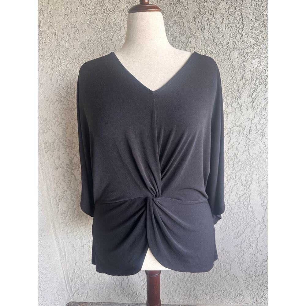 NWT BOLD elements gathered tie knot black size xl